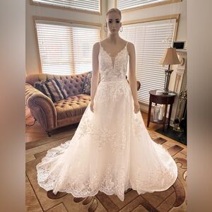 Elegant Lace Wedding Gown